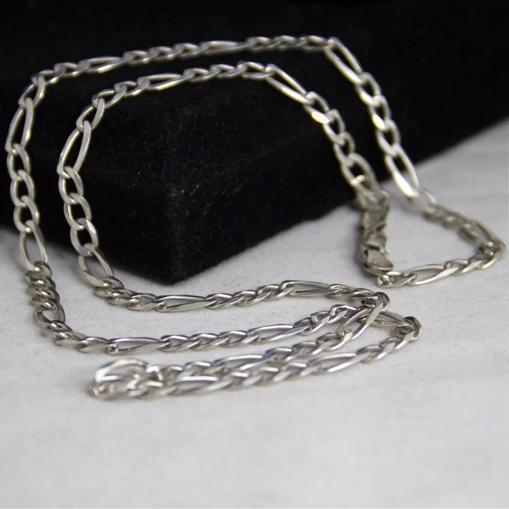 Sterling silver figaro